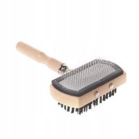 Szczotka zgrzebło dla psa dwustronne