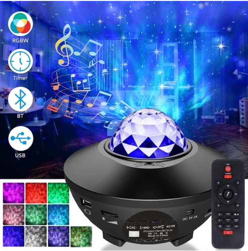 PROJEKTOR MULTIMEDIALNY GWIAZD GŁOŚNIK BLUETOOTH na Arena.pl