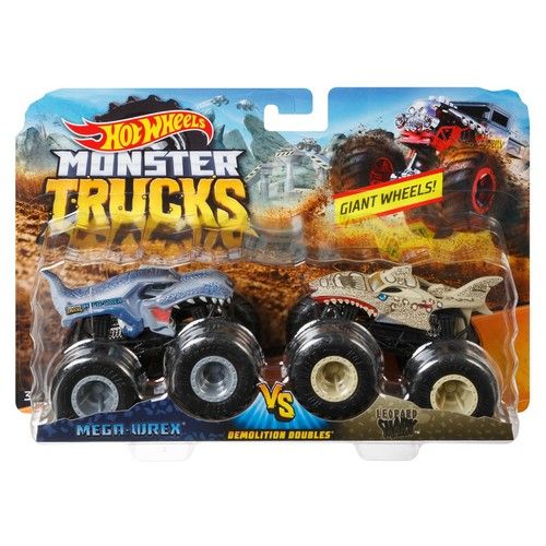 ND39_430413 -HW MONSTER TRUCKS POJAZD 1:64 2-PAK na Arena.pl