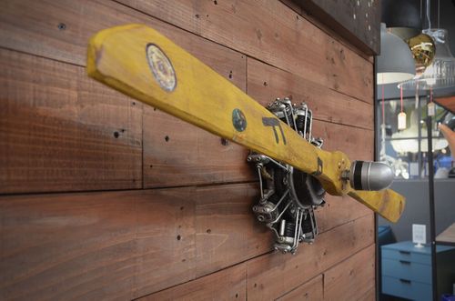 Obraz 3d śmigło wiszące na Arena.pl