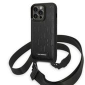 Etui Karl Lagerfeld do iPhone 14 Pro, Czarny