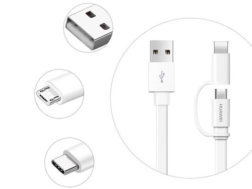 Kabel Huawei AP55S micro usb usb-c typ c 1,5m biały na Arena.pl