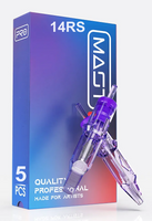 MAST PRO Komplet Kartridże Igły modułowe do Tatuażu 5x 14RS makijażu