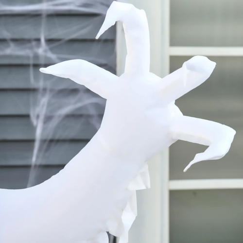 Dmuchany duch dynia halloween straszna dekoracja LED na Arena.pl