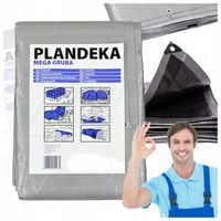 Plandeka 2x3 MEGA GRUBA 260G PREMIUM MROZOODPORNA WODOODPORNA UV+++