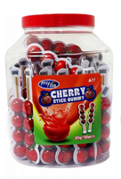 ŻELKI W TUBIE WIŚNIOWE 20Gx50SZT STICK GUMMY PROFISA