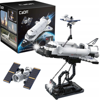 KLOCKI KONSTRUKCYJNE CADA NASA WYSTAWA ODKRYWACZ KOSMICZNY SPACE SHUTTLE 8+