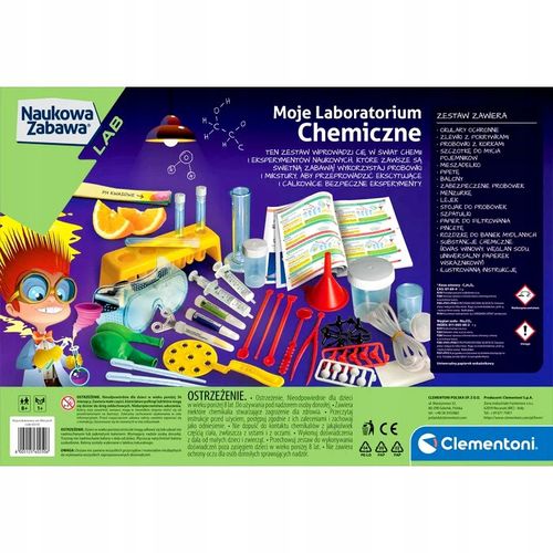 Moje Laboratorium Chemiczne. Clementoni. 60250 na Arena.pl
