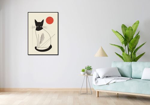 Plakat 67,5x95cm Czerwony Krąg na Arena.pl