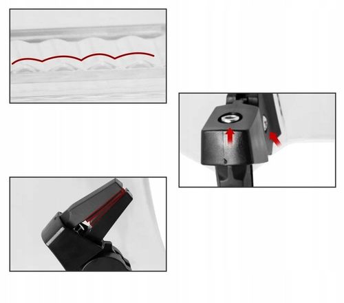 DEFLEKTOR UNIWERSALNY OWIEWKA SZYBKA USTAWIANY CLIP ON 30x13 CM 20764H na Arena.pl