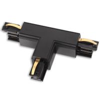 Łącznik typu "T" do szyn DOBAC MHT1-T/L-BK TRACK Maxlight lewy czarny
