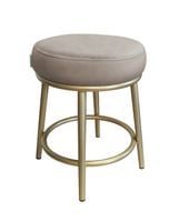 Taboret Ben noga metalowa złota MG09