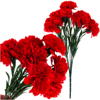 GOŹDZIK SZTUCZNE KWIATY BUKIET WIOSENNY GOŹDZIKI GAŁĄZKI DEKORACYJNE