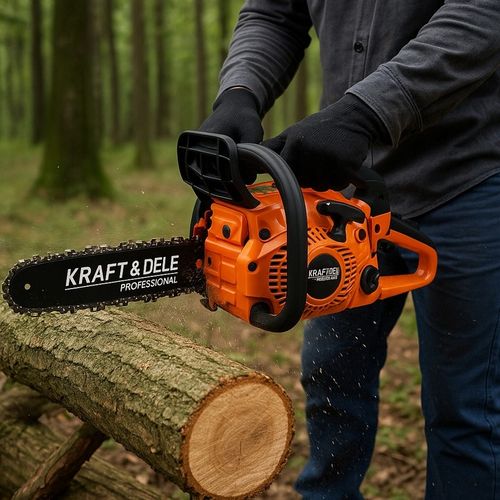 PIŁA ŁAŃCUCHOWA SPALINOWA GAŁĘZIÓWKA PILARKA DO DREWNA 3,9KM 25CM na Arena.pl