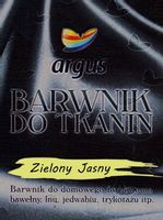 Barwnik do gotowania odzieży ubrań ARGUS ZIELONY