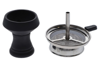 Cybuch do Shishy Hookah Bowl do Sziszy Gliniany Czarny