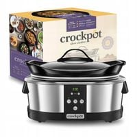 Wolnowar Garnek Elektryczny CROCKPOT KAMIONKOWA Misa 5,7l + PRZEPISY