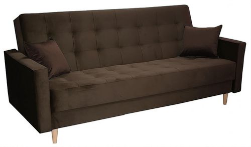 Wersalka David w skandynawskim stylu Brązowa na Arena.pl