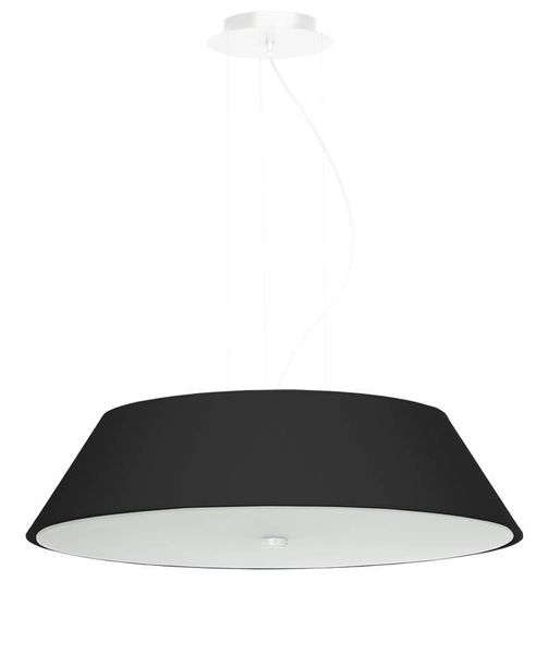 LAMPA wisząca SL.0766 abażurowa OPRAWA zwis okrągły czarny zdjęcie 1