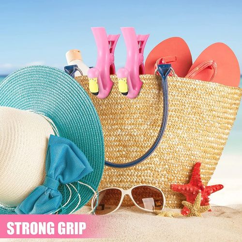 klamra do trzymania ręczników spinka 11,5 cm na plaże flaming klp05 2 szt na Arena.pl