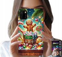 ETUI DO HUAWEI Y5P - PIERNIK PIERNIKI ŚWIĄTECZNE WZORY +SZKŁO