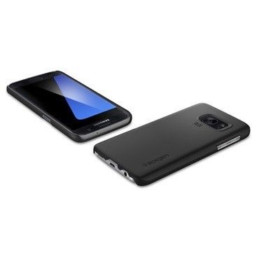 SPIGEN SGP Case Thin Fit Czarny Galaxy S7 na Arena.pl