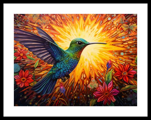 Plakat 40x30cm Koliber Barw na Arena.pl