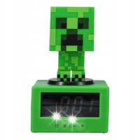 Lampka z budzikiem ICONS Creeper - Minecraft Paladone