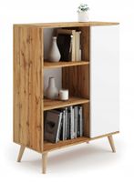 Komoda Kobi 90 x 40 x 116cm dąb sonoma matowe