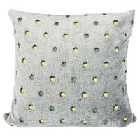 Poszewka z mikrofibry NEON 40x40 Darymex malachitowa w kropki