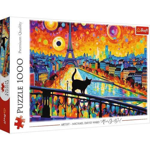 Puzzle 1000 Elementów Koty W Paryżu na Arena.pl