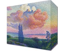 Obraz 20x20cm The Pink Cloud, Henri-Edmond Cross Vintage do Salonu