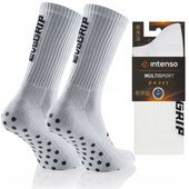 SKARPETKI skarpety PIŁKARSKIE TRENINGOWE ANTYPOŚLIZGOWE EvoGRIP 41-43