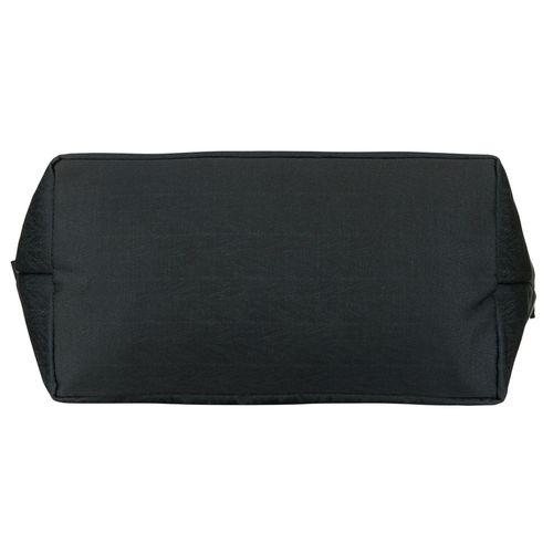 szara shopperka damska zamykana suwakiem z kieszonką zewnętrzną - na Arena.pl