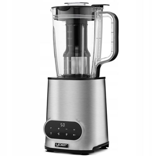 Blender kielichowy Automatyczny Tritan Yoer INOX 2,4L 2200W +Sito do soku na Arena.pl