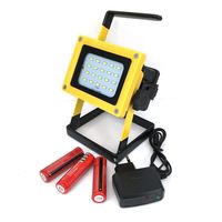 AKUMULATOROWY HALOGEN LED 10W 20 smd+ 2 ładowarki