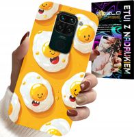 ETUI DO XIAOMI NOTE 9 - SŁODKIE UŚMIECHNIĘTE JAJKA CASE + FOLIA