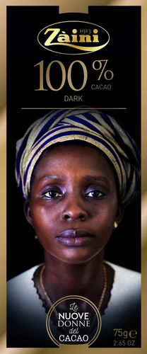CZEKOLADA GORZKA 100% KAKAO ZAINI WOMEN OF COCOA 12 SZTUK x 75g SUPER na Arena.pl