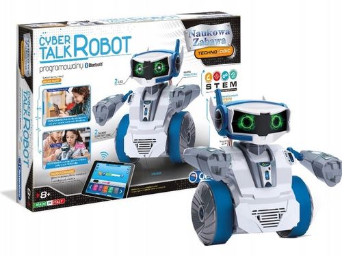 CLEMENTONI EDUKACYJNY MÓWIĄCY CYBER ROBOT programowalny dla dzieci +8 lat na Arena.pl