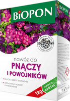 NAWÓZ DO PNĄCZY I POWOJNIKÓW BLUSZCZY GLICYNII PREPARAT BIOPON GRANULAT 1KG