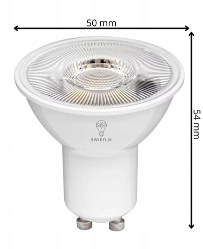 żarówka led gu10 5w barwa biała ciepła na Arena.pl