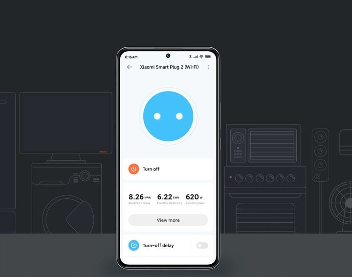 Inteligentne Gniazdo WiFi Xiaomi Mi Smart Plug 2 Uziemienie Miernik zdjęcie 7