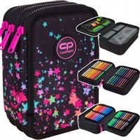 PIÓRNIK TRZYKOMOROWY SZKOLNY Z WYPOSAŻENIEM DLA DZIEWCZYNKI GALAXY JUMPER 3