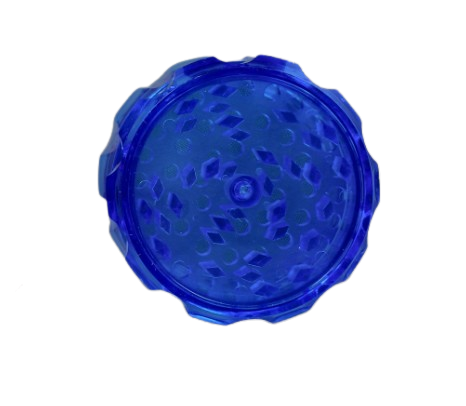 Elegancki Plastikowy Młynek do Suszu CBD Tytoniu 4-Częściowy Niebieski na Arena.pl