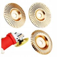 3x TARCZA DO SZLIFOWANIA FREZ DO DREWNA 125mm 22,2 KOMPLET FREZ TARNIK