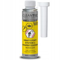 CleanTEC Czyszczenie układu paliwa wtryskiwaczy usuwa wodę BENZYNA 101