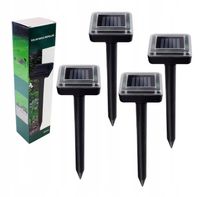 4x MOCNY ODSTRASZACZ KRETÓW SOLARNY NA KRETY NORNICE MYSZY GRYZONI XXL 4SZT