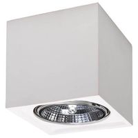 Minimalistyczny downlight ceramiczny SL.0850 kostka biała