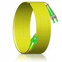 KABEL ŚWIATŁOWODOWY SC/APC ŻÓŁTY 20m
