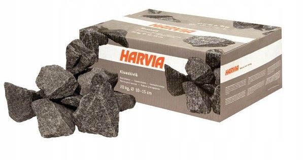 Kamienie do pieca sauny Harvia 10-15cm 20KG zdjęcie 1